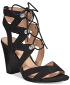 Xoxo Barnie Lace-up Sandals Women's Shoes