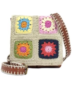 Patricia Nash Knit Squares Granada Small Crossbody