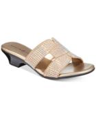 Karen Scott Esmayy Slide-on Sandals, Created For Macy's Women's Shoes