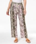 Be Bop Juniors' Printed Pull-on Pants