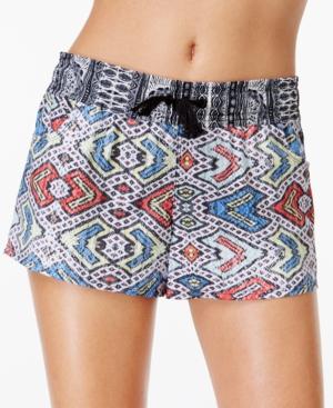 Roxy Poetic Mexic Seabloom Printed Board Short Swim Bottoms Women's Swimsuit