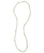 Children's 14k Gold Necklace, Simulated Pearl