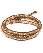 Lonna & Lilly Gold-tone Crystal Wrap Bracelet
