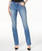 Inc International Concepts Petite Bootcut Monday Wash Jeans, Only At Macy's