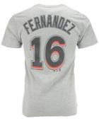 Majestic Men's Short-sleeve Jose Fernandez Miami Marlins Player T-shirt