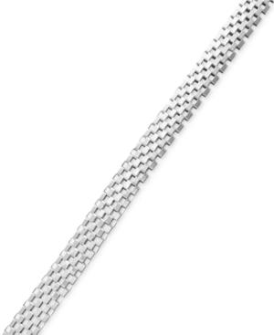 "giani Bernini Sterling Silver Bracelet, 7-1/4"" Tulipano Chain"