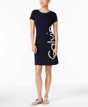 Calvin Klein Logo T-shirt Dress