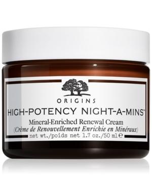 Origins High-potency Night-a-mins Mineral-enriched Renewal Cream, 1.7 Oz.