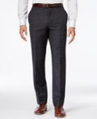 Tommy Hilfiger Charcoal Windowpane Modern-fit Pant