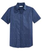 Level 10 Men's Pattern-print Short-sleeve Shirt