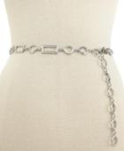 Style&co. Belt, Rectangles And Circles Chain