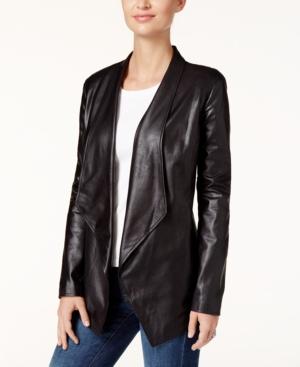 Jm Collection Foil Printed Knit Jacket, Only At Macy's