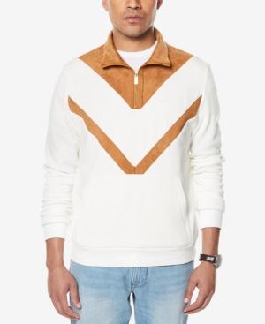 Sean John Men's Quarter-zip Sweater