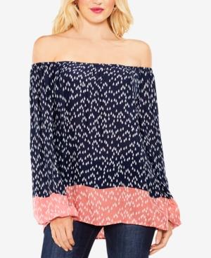 Vince Camuto Blouson-sleeve Off-the-shoulder Top