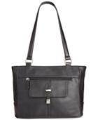 Giani Bernini Nappa Leather Belt Tote, Created For Macy's