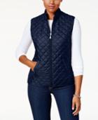 Karen Scott Quilted Puffer Vest, Created For Macy's