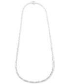 Diamond Dot-dash Collar Necklace (2 Ct. T.w.) In 14k White Gold