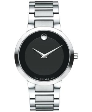 Movado Men's Swiss Modern Classic Stainless Steel Bracelet Watch 39mm 0607119