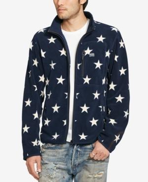 Denim & Supply Ralph Lauren Men's Printed Fleece Jacket