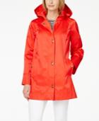 Jones New York Water-resistant Hooded Turn-lock Coat