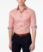 Vince Camuto Men's Contrast-cuff Long-sleeve Shirt