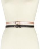 I.n.c. 2-for-1 Textured Skinny Belts, Created For Macy's