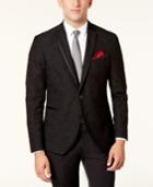 Kenneth Cole Reaction Men's Slim-fit Tonal Jacquard Dinner Jacket