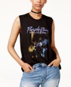 Bravado Juniors' Purple Rain Muscle Graphic T-shirt