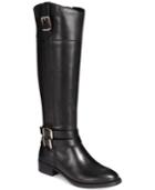 I.n.c. Frankii Wide-calf Riding Boots, Created For Macy's Women's Shoes