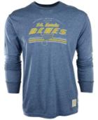 Retro Brand Men's Long-sleeve St. Louis Blues T-shirt