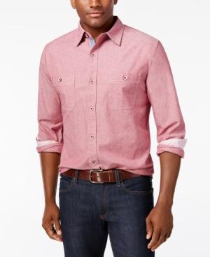 Weatherproof Vintage Men's Denim Chambray Shirt