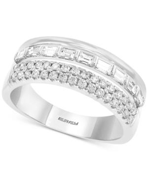 Effy Diamond Multi-row Band (3/4 Ct. T.w.) In 14k White Gold