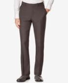 Perry Ellis Men's Slim-fit Basket Weave Non-iron Dress Pants