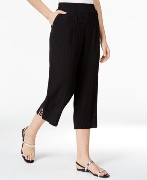 Jm Collection Pull-on Cropped Pants, Created For Macy's
