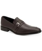 Calvin Klein Men's Reyes Tumbled Leather Loafers Men's Shoes
