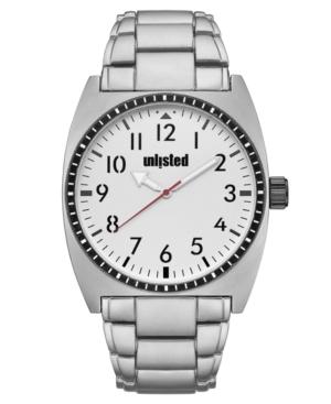 Unlisted Men's Silvertone Alloy Sport Watch, 46mm