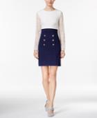 Maison Jules Lace-contrast Sailor Dress, Only At Macy's
