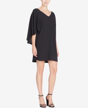 Catherine Catherine Malandrino Violet Cape-back Shift Dress