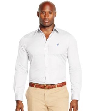 Polo Ralph Lauren Men's Big And Tall Poplin Shirt