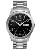 Timex Watch, Men's Silver-tone Brass Expansion Bracelet 36mm T2m932um