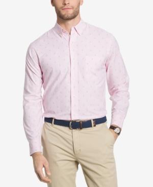 Izod Men's Geometric Pattern Cotton Shirt