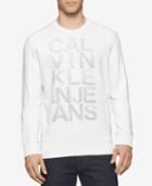 Calvin Klein Jeans Men's Mesh Graphic-print Logo