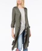 I.n.c. Duster-length Cardigan, Created For Macy's