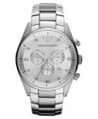 Emporio Armani Watch, Women's Chronograph Stainless Steel Bracelet 43mm Ar5963