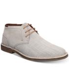 Kenneth Cole Reaction Men's Desert Sun Textured Suede Chukka Boots Men's Shoes