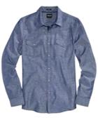 Guess Men's Flecked Chambray Shirt