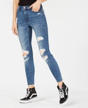 Kendall + Kylie The Push-up Ultra-stretch Ripped Skinny Jeans