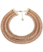 Guess Gold-tone Multi-chain Collar Necklace, 16 + 2 Extender