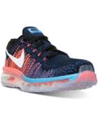 Nike Men's Flyknit Max Running Sneakers From Finish Line