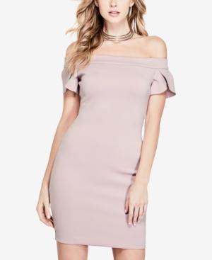 Guess Molly Tulip-sleeve Bodycon Dress